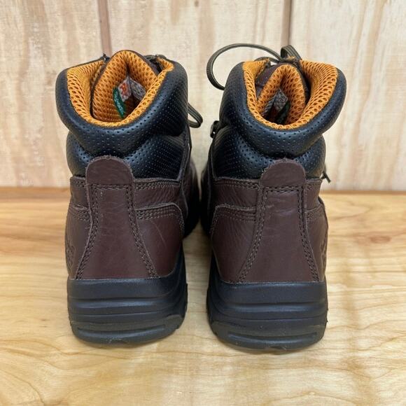 NEW TIMBERLAND PRO Men's TiTAN Alloy Toe 6" In Work Boots 26078 US 8M Waterproof - Picture 5 of 8